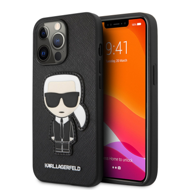 iPhone 13 PRO juoda KARL LAGERFELD nugarėlė KLHCP13LOKPK iPhone 13 PRO juoda KARL LAGERFELD nugarėlė KLHCP13LOKPK