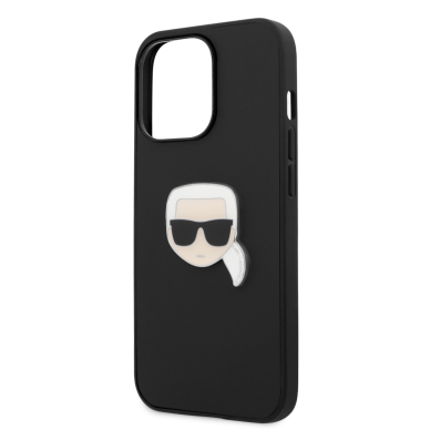 iPhone 13 PRO juoda KARL LAGERFELD nugarėlė KLHCP13LPKMK 5