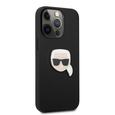 iPhone 13 PRO juoda KARL LAGERFELD nugarėlė KLHCP13LPKMK 4