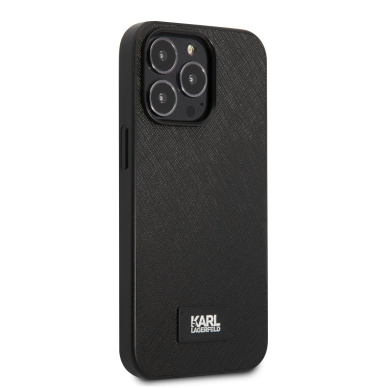 iPhone 13 PRO juoda KARL LAGERFELD nugarėlė KLHCP13LSFMP2K 4