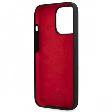 iPhone 13 PRO juoda KARL LAGERFELD nugarėlė KLHCP13LSLMP1K 6