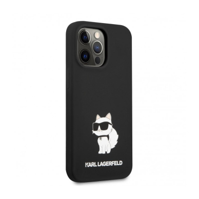 iPhone 13 PRO black Liquid Silicone NFT KARL LAGERFELD nugarėlė 1