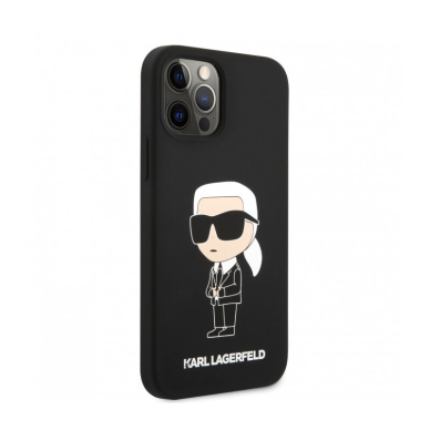 iPhone 13 PRO juoda NFT KARL LAGERFELD nugarėlė KLHCP13LSNIKBCK 1