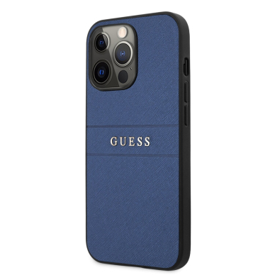 iPhone 13 PRO mėlyna GUESS nugarėlė GUHCP13LPSASBBL 2