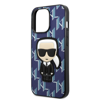 iPhone 13 PRO mėlyna KARL LAGERFELD nugarėlė KLHCP13LPMNIKBL 5