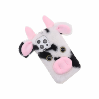 iPhone 13 PRO nugarėlė Fluffy COW 1