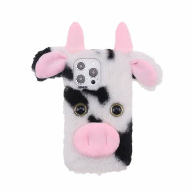iPhone 13 PRO nugarėlė Fluffy COW