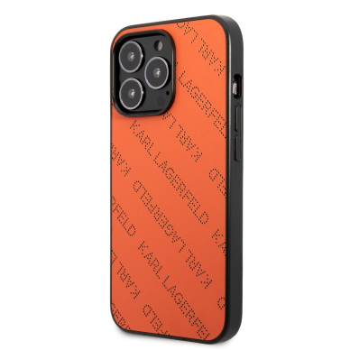 iPhone 13 PRO oranžinė KARL LAGERFELD nugarėlė KLHCP13LPTLO 3 iPhone 13 PRO oranžinė KARL LAGERFELD nugarėlė KLHCP13LPTLO 3