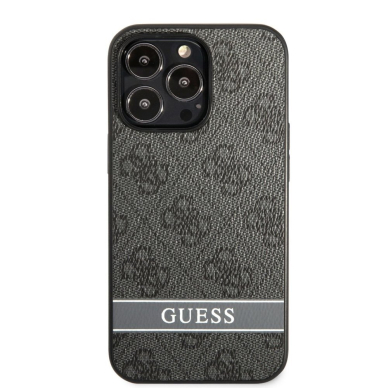 iPhone 13 PRO pilka GUESS nugarėlė GUHCP13LP4SNK
