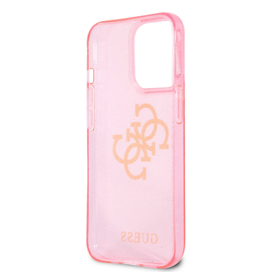 iPhone 13 PRO rožinė glitter GUESS nugarėlė GUHCP13LPCUGL4GPI 6