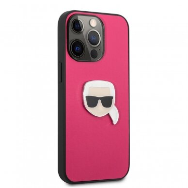 iPhone 13 PRO rožinė KARL LAGERFELD nugarėlė KLHCP13LPKMP 4