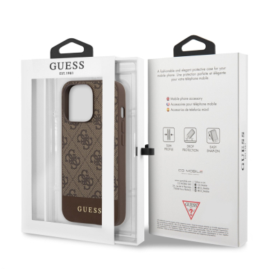 iPhone 13 PRO ruda GUESS nugarėlė GUHCP13LG4GLBR 7