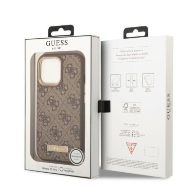 iPhone 13 PRO ruda Magsafe GUESS nugarėlė GUHMP13LU4GPRW 6