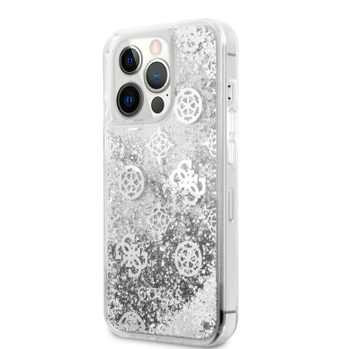 iPhone 13 PRO sidabro sp. water GUESS nugarėlė GUHCP13LLGPESI 2