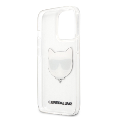 iPhone 13 PRO skaidri KARL LAGERFELD nugarėlė KLHCP13LCTR 6