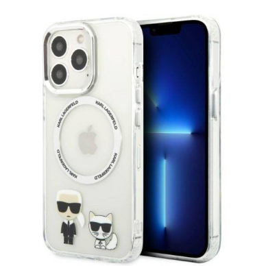 iPhone 13 PRO skaidri Magsafe KARL LAGERFELD nugarėlė KLHMP13LHKCT 4