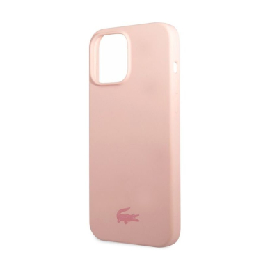 iPhone 13 PRO šviesiai rožinė LACOSTE nugarėlė LCHCP13LSI 2