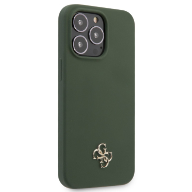 iPhone 13 PRO dark green GUESS nugarėlė GUHCP13LS4LA 2