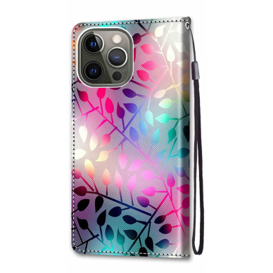 iPhone 13 PRO Tracy fashion dėklas Colorful Leaves 3