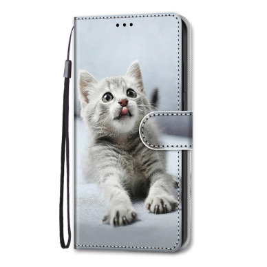 iPhone 13 PRO Tracy fashion dėklas Grey Cat 1