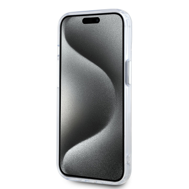 iPhone 14/13 white Magsafe IML Metal KC Heads KARL LAGERFELD nugarėlė 4