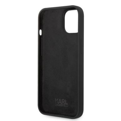iPhone 14/13 black NFT Liquid Silicone KARL LAGERFELD nugarėlė 6