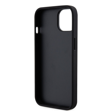 iPhone 14/13 black Saffiano Monogram Card Slot KARL LAGERFELD nugarėlė 6