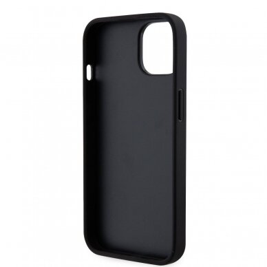 iPhone 14/13 black Saffiano Monogram Card Slot KARL LAGERFELD nugarėlė 6