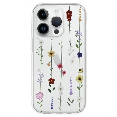 IPhone 14 clear Flower nugarėlė Design4 1
