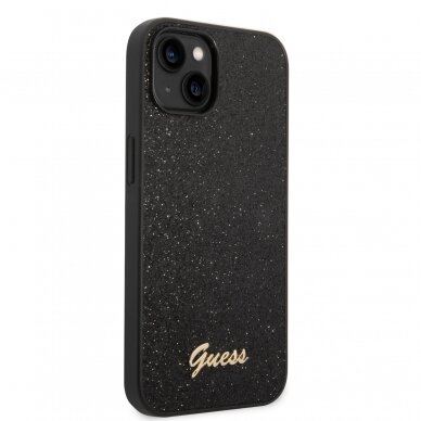 iPhone 14/13 juoda glitter GUESS nugarėlė GUHCP14SHGGSHK 4