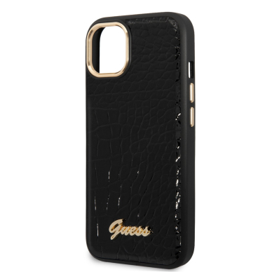 iPhone 14/13 juoda GUESS nugarėlė GUHCP14SHGCRHK 5