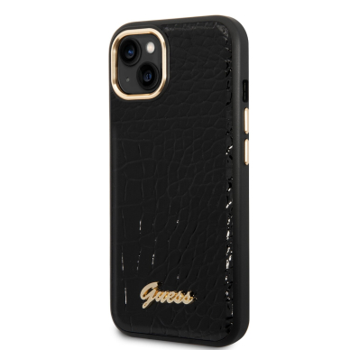 iPhone 14/13 juoda GUESS nugarėlė GUHCP14SHGCRHK 2
