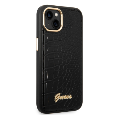 iPhone 14/13 juoda GUESS nugarėlė GUHCP14SHGCRHK 4