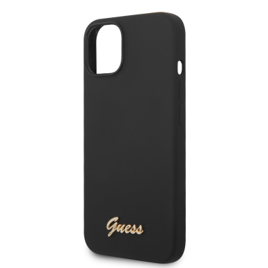 iPhone 14/13 juoda GUESS nugarėlė GUHCP14SSLSMK 5