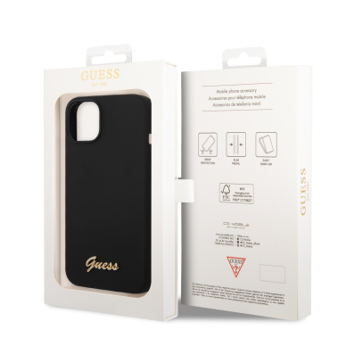 iPhone 14/13 juoda GUESS nugarėlė GUHCP14SSLSMK 7