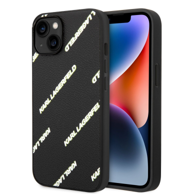 iPhone 14/13 juoda KARL LAGERFELD nugarėlė KLHCP14SPGMLKFK iPhone 14/13 juoda KARL LAGERFELD nugarėlė KLHCP14SPGMLKFK