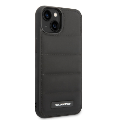 iPhone 14/13 juoda KARL LAGERFELD nugarėlė KLHCP14SPSQAK 4