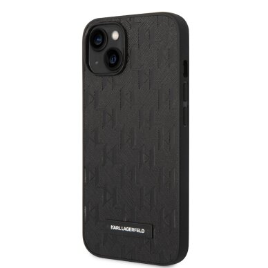 iPhone 14/13 juoda KARL LAGERFELD nugarėlė KLHCP14SSAKLHPK 3