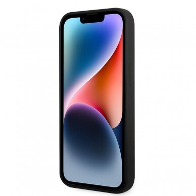 iPhone 14/13 juoda KARL LAGERFELD nugarėlė KLHCP14SSRSGRCK 1