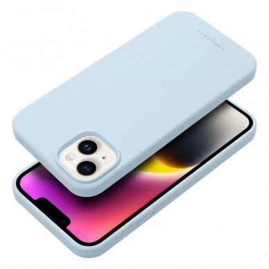 iPhone 14 Light blue ROAR CLOUDSKIN nugarėlė 7