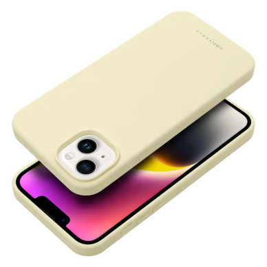 iPhone 14 light yellow ROAR CLOUDSKIN nugarėlė 7