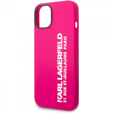 iPhone 14/13 neo rožinė KARL LAGERFELD nugarėlė KLHCP14SSRSGVTF 2