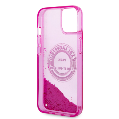 iPhone 14/13 neo rožinė water KARL LAGERFELD nugarėlė KLHCP14SLCRSGRF 6
