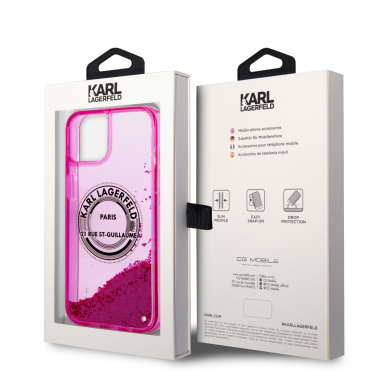iPhone 14/13 neo rožinė water KARL LAGERFELD nugarėlė KLHCP14SLCRSGRF 7