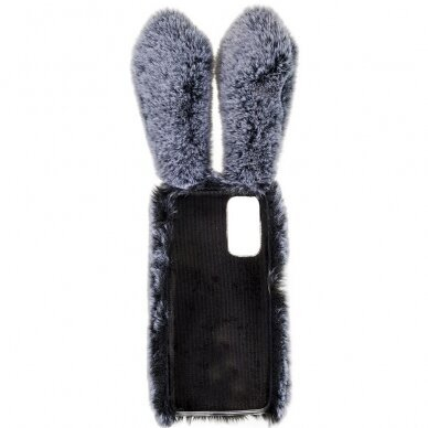 iPhone 14 pilka nugarėlė Fluffy rabbit 1