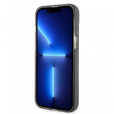 iPhone 14 PLUS black NFT IML Glitter KARL LAGERFELD nugarėlė 1