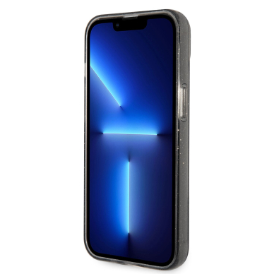 iPhone 14 PLUS black NFT IML Glitter KARL LAGERFELD nugarėlė 1