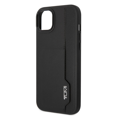 iPhone 14 PLUS black TUMI Leather W/ Vertical Card Slot nugarėlė 5