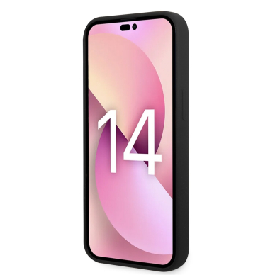 iPhone 14 PLUS black TUMI Liquid Silicone nugarėlė 1