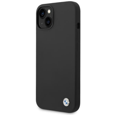 iPhone 14 PLUS juoda BMW nugarėlė BMHCP14MSILBK 1